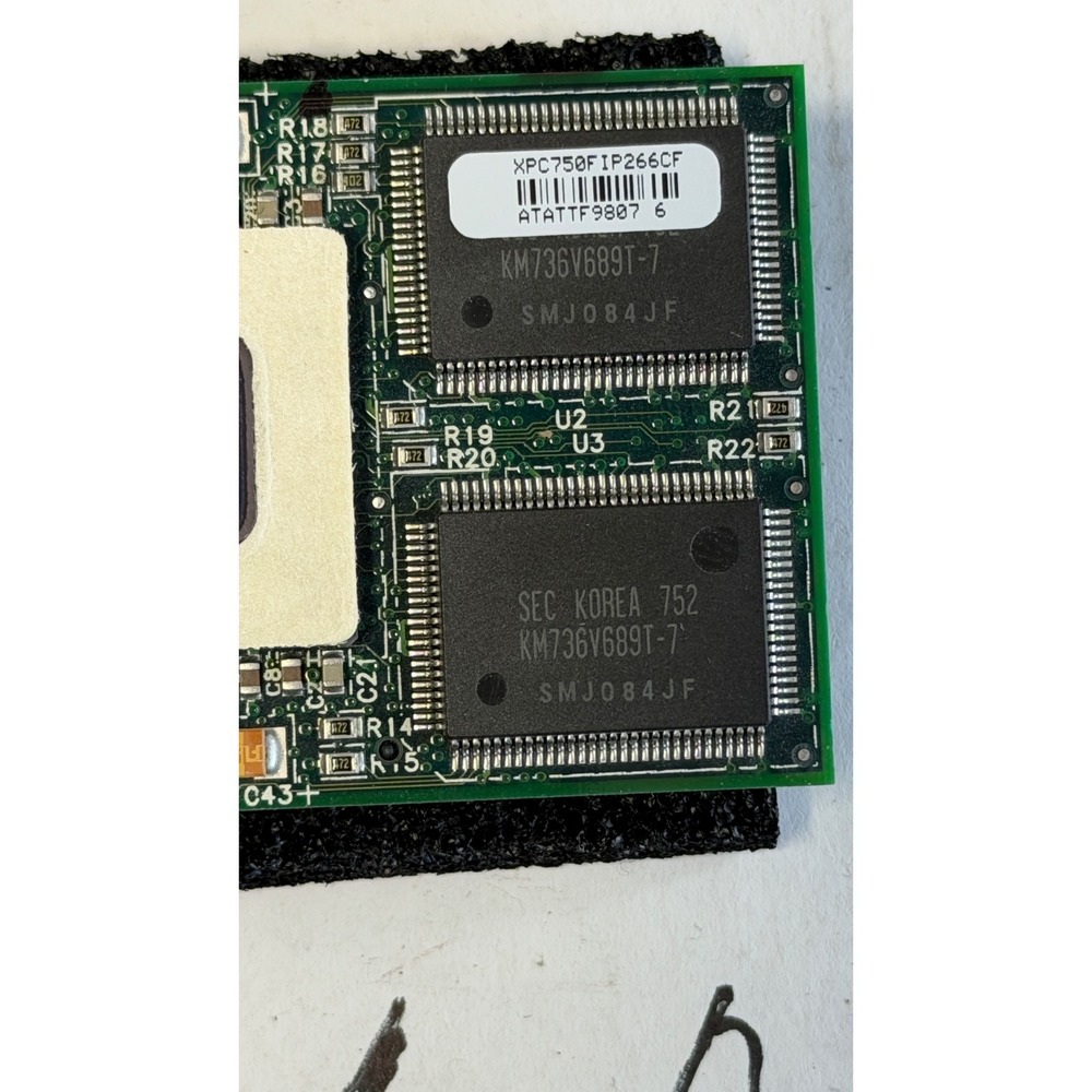 Apple PowerPC 750‎ 266MHz CPU XPC750FIP266CF RISC Microprocessor G3 Vintage - Picture 4 of 8